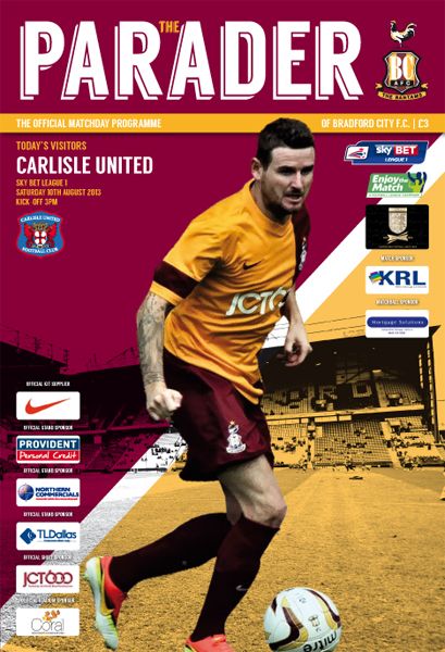 BRADFORD CITY v CARLISLE UNITED 2013/14